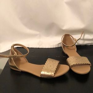 Gold Sandals